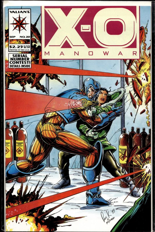 X-O Manowar #20 (1993) X-O Manowar