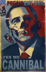 President Evil #4 VF/NM ; Antarctic | Obama cover