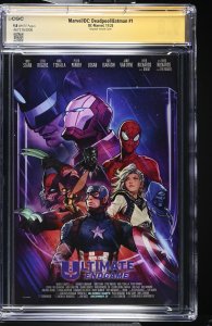 DEADPOOL BATMAN #1 STEGMAN VAR GREG CAPULLO/ZEB WELLS 2x SIGNED CGC SS 9.8 NM