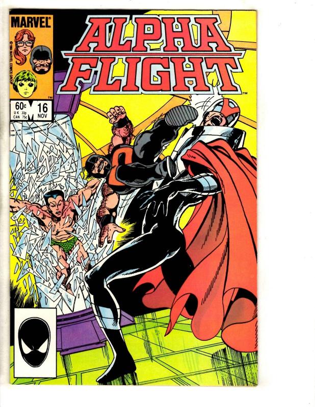 Lot Of 11 Alpha Flight Marvel Comic Books #10 11 12 13 14 15 16 17 18 19 20 CR34