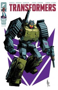 Transformers #15 2nd Printing Cover A Brawl (Jason Howard)