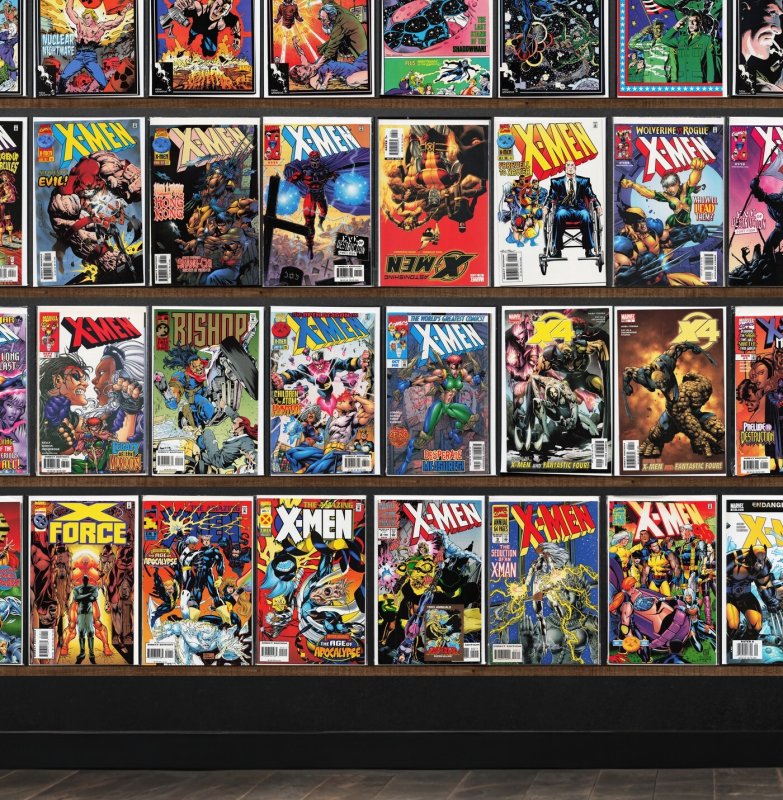 Huge Lot 150+ Comics with X-Men, D.P.7, X-Force, Star Brand, Psi Force & More!