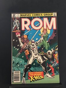 Rom #17 (1981) X-men Appearance