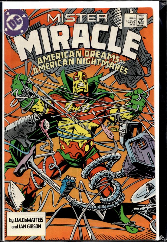Mister Miracle #1 (1989) Mister Miracle