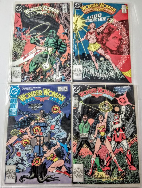 Wonder Woman vol 2 Comic Book Lot of (4) DC