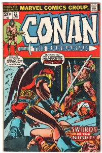 Conan the Barbarian #23 (1973) 1st Red Sonja, Barry Windsor Smith artwork