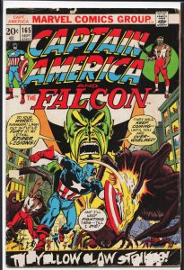 Captain America #165 (1973) Captain America and the Falcon