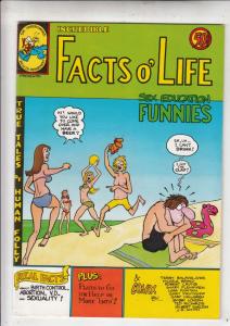 Facts O' Life Sex Education Funnies #1 (Jan-72) NM- High-Grade Fat Freddy, Do...