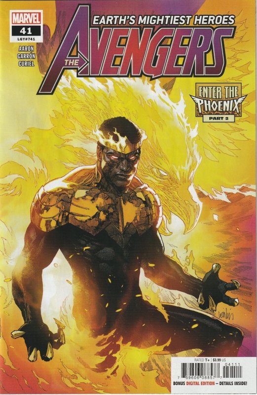 AVENGERS # 41A (2021) ENTER THE PHOENIX PART 2