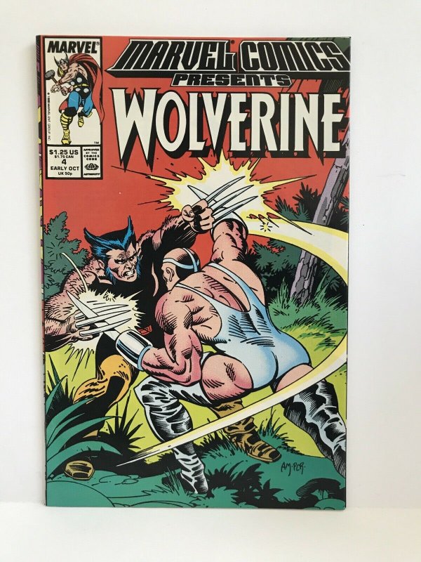 Marvel Comics Presents #4  Wolverine 