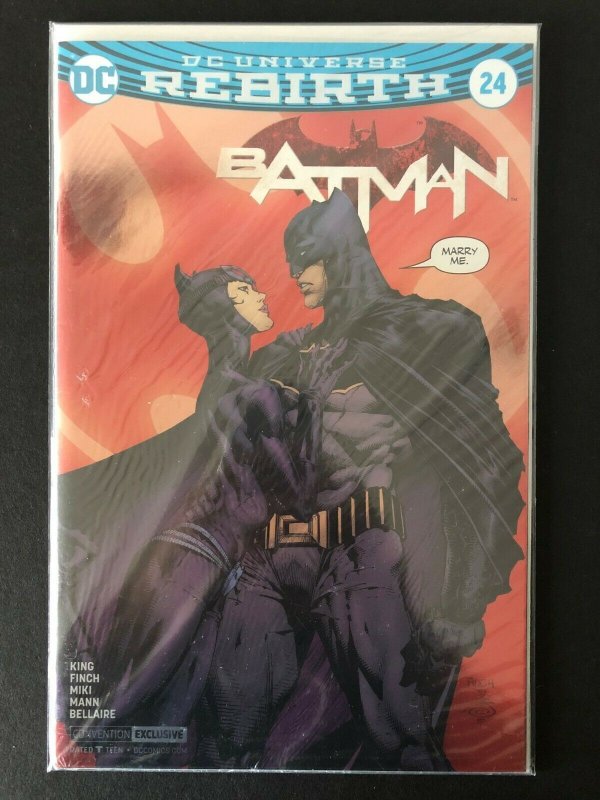 DC Universe Rebirth Batman 24 SDCC David Finch Silver Foil Proposal Variant  - NM | Comic Books - Modern Age, DC Comics, Batman, Superhero / HipComic