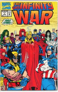 The Infinity War #1 (1992) Adam Warlock [Key Issue]
