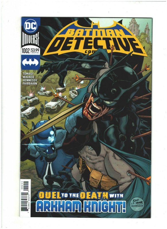 9.6 OR BETTER DETECTIVE COMICS #1002 VARIANT DC UNIVERSE BATMAN JUNE 2019 NM+