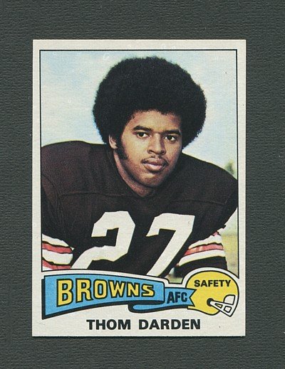 1975 Topps Football /  Thom Darden #342 /  NM-MT