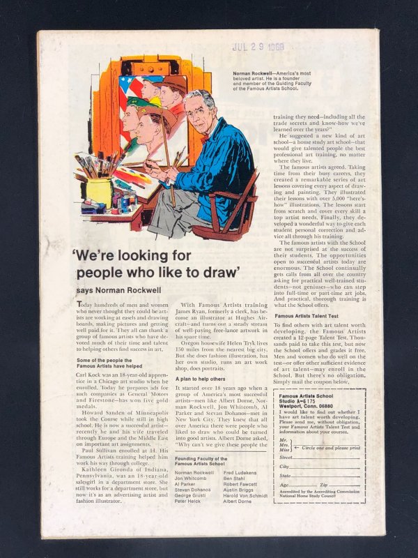 Captain America #119 (1969) 3rd appearance of Falcon