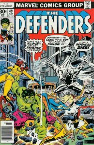 Defenders, The #49 VG ; Marvel | low grade comic Moon Knight