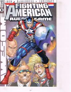 3 Awesome Entertainment Comic Books # 1 3 Fighting American Judgement Day TW28