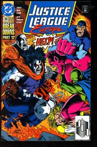 Justice League Europe #34 (1992)