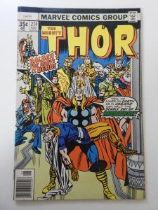 Thor #274 VG+ Condition