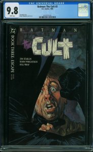 Batman: The Cult #3 (1988) CGC 9.8 NM/MT