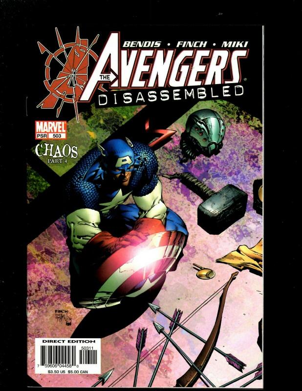 12 Comics The Avengers 276 277 278 280 283 284 370 500 501 502 503 Finale 1 HY3