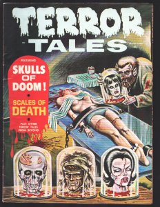 Terror Tales Vol. 1 #7 1969-First issue-Decapitation-bondage-head transplant ...