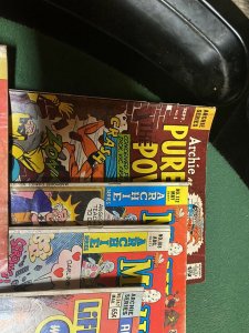 VINTAGE COMIC BOOK LOT OF 21 ARCHIE COMICS All Different 12 Cent An Up