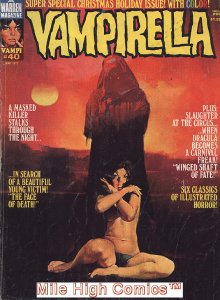 VAMPIRELLA  (MAGAZINE) (1969 Series) #40 Very Fine