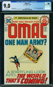 OMAC #1 (1974) CGC 9.0 VFNM