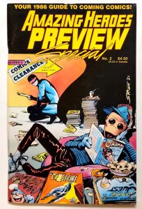 Amazing Heroes Preview Special #2 (Dec 1985, Fantagraphics) 7.0 FN/VF