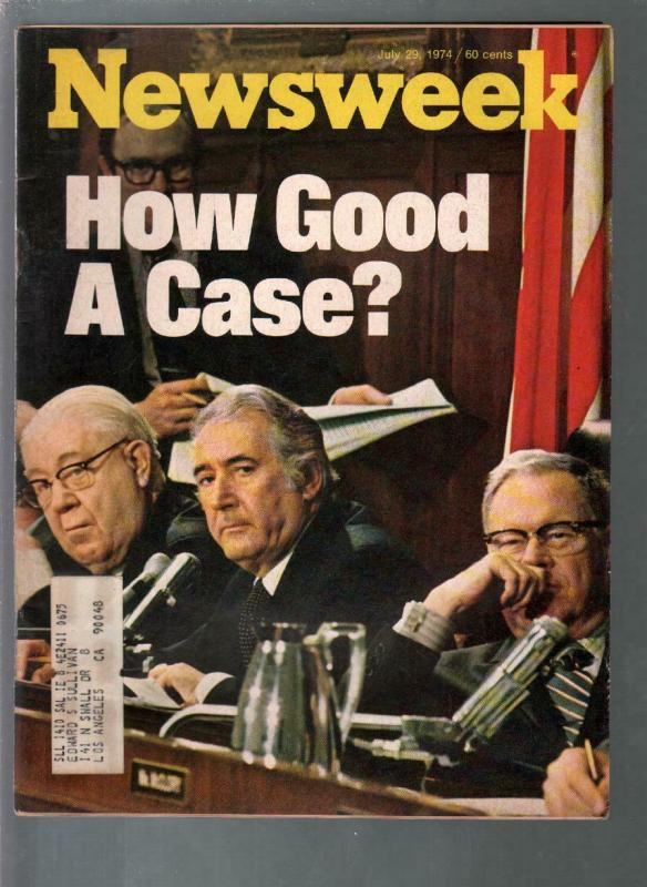 Newsweek 7/29/1974-Watergate-7/29/1974