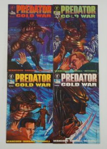 Predator: Cold War #1-4 VF complete series - russia & usa team up! set lot 