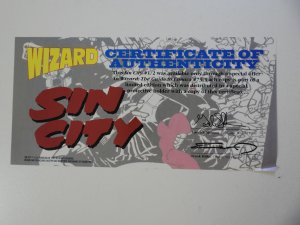 Sin City: Just Another Saturday Night #½ (1997) Wizard Exclusive W/COA NM Cond