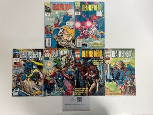 6 Death’s Head Marvel Comic Books # 1 1 3 4 8 Avengers Defenders Hulk 22 JS30