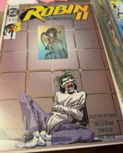 Robin II: The Joker's Wild! #1 Straight Jacket Cover (1991)  