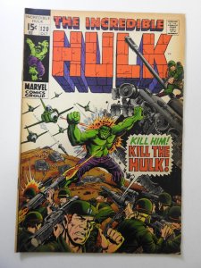 The Incredible Hulk #120 (1969) VG Condition centerfold detached top staple