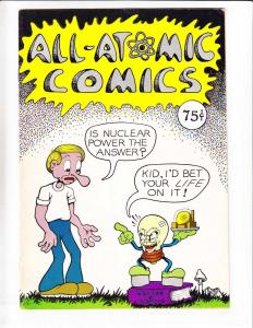 All-Atomic Comics #1 FN (1st) DANGERS OF NUCLEAR ENERGY POWER last gasp