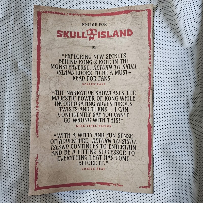 MONSTERVERSE ESCAPE FROM SKULL ISLAND 1 MARIA WOLF COVER NETFLIX