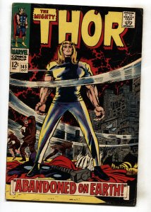 THOR #145--comic book--1967--MARVEL--comic book