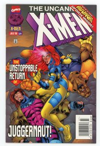 Uncanny X-Men #334 Joe Quesada Juggernaut Newsstand NM