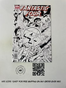 Fantastic Four # 587 NM Sketch VARIANT Marvel Comic Book Human Torch 10 J226