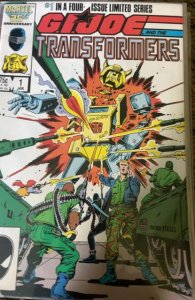 G.I. Joe and the Transformers #1 (1987) G.I. Joe 