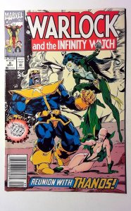 Warlock and the Infinity Watch #8 (1992) Marvel Comics Newsstand 1st Print Comic
