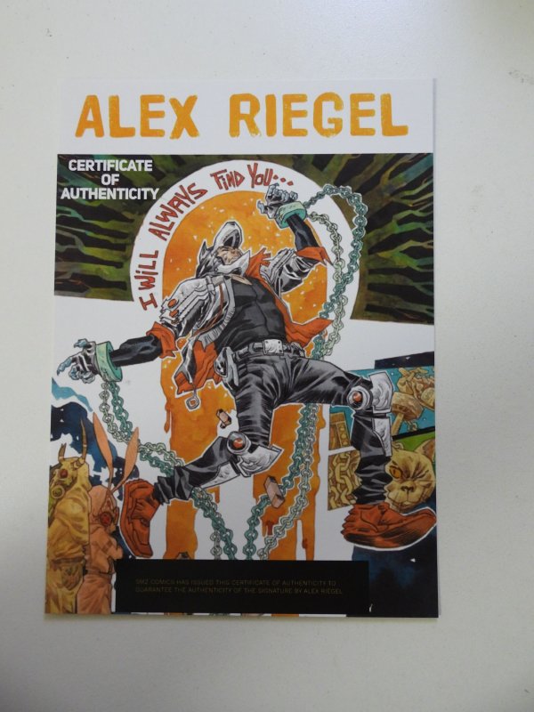 Ninja Funk #1 Signed W/ COA NM Condition