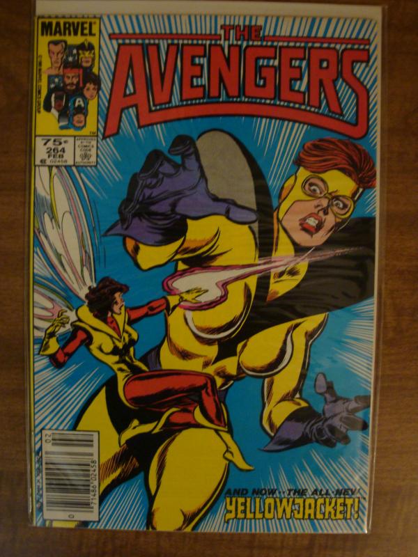 Marvel Comics The Avengers #264 FN+ New YellowJacket NM