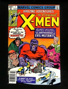Amazing Adventures #7 Newsstand Variant X-Men #4 Reprint!