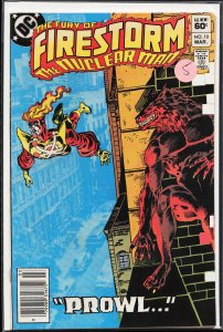 The Fury of Firestorm #10 Newsstand Edition (1983) Firestorm