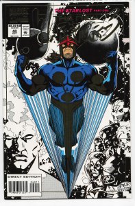 The New Warriors #40 Gold Foil Cover (1993) New Warriors