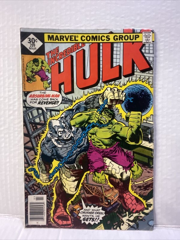 Incredible Hulk #209 