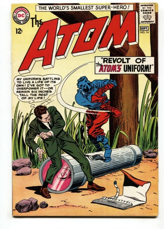 THE ATOM #14 1964- WORLD'S SMALLEST SUPER-HERO GIL KANE FN 